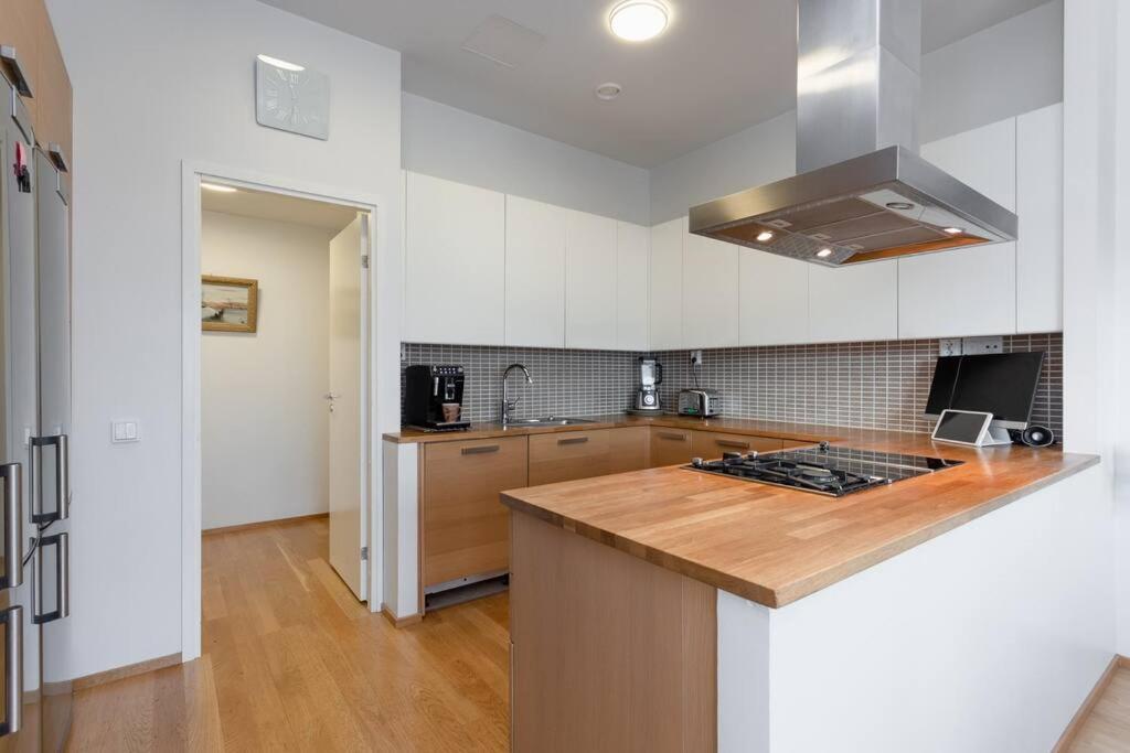 Spacious Home With Four Terrace, Sauna, Sea View ヘルシンキ エクステリア 写真