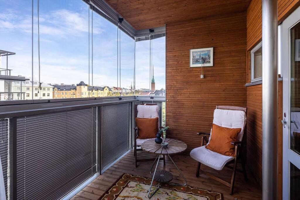 Spacious Home With Four Terrace, Sauna, Sea View ヘルシンキ エクステリア 写真